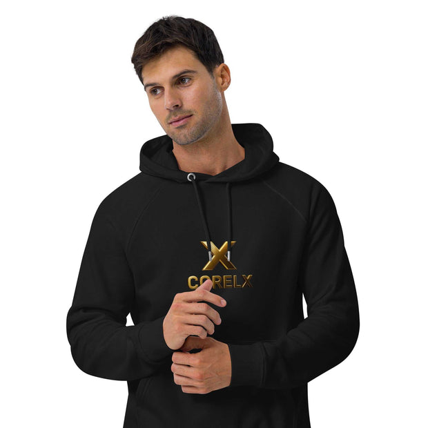 Corelx Unisex eco raglan hoodie
