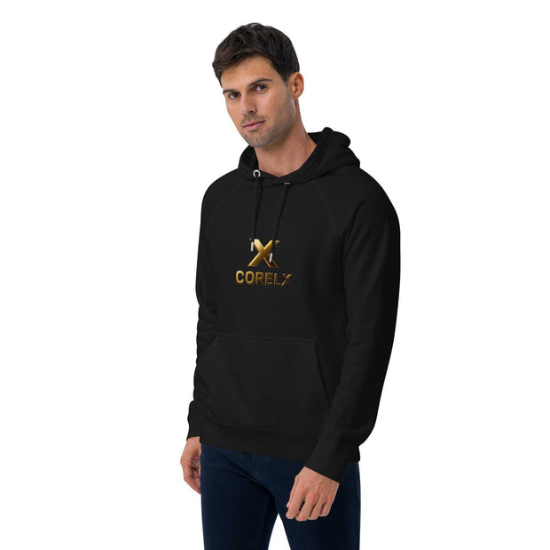 Corelx Unisex eco raglan hoodie