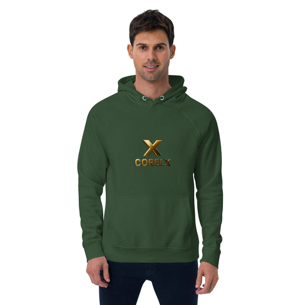 Corelx Unisex eco raglan hoodie