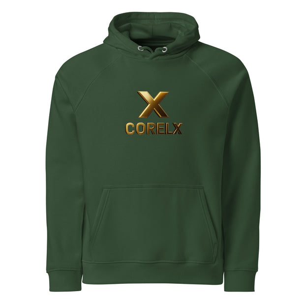 Corelx Unisex eco raglan hoodie