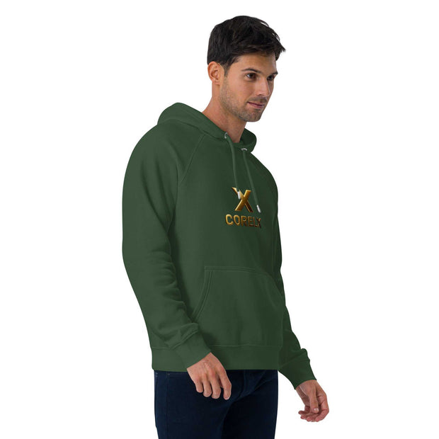 Corelx Unisex eco raglan hoodie