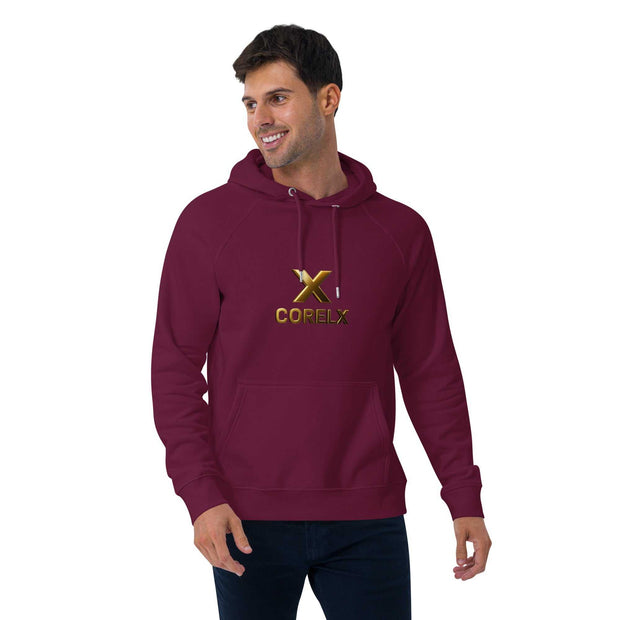 Corelx Unisex eco raglan hoodie