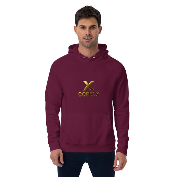 Corelx Unisex eco raglan hoodie