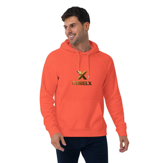 Corelx Unisex eco raglan hoodie