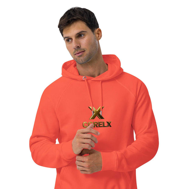 Corelx Unisex eco raglan hoodie