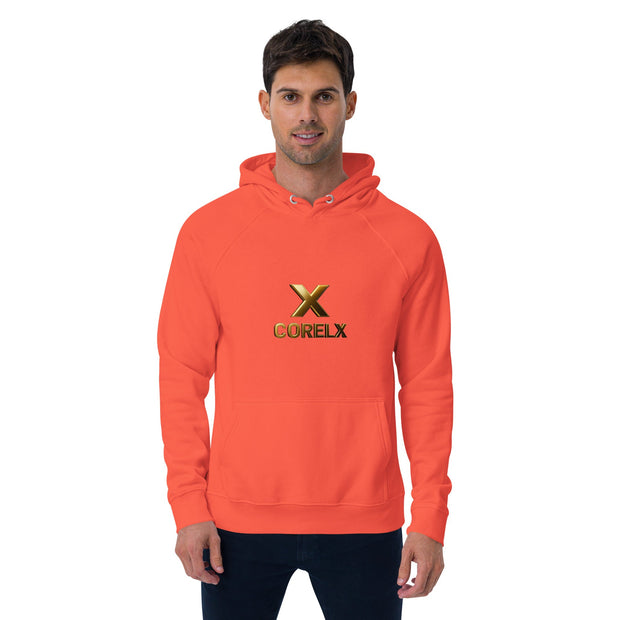 Corelx Unisex eco raglan hoodie