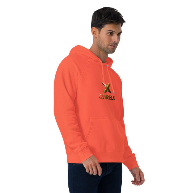 Corelx Unisex eco raglan hoodie